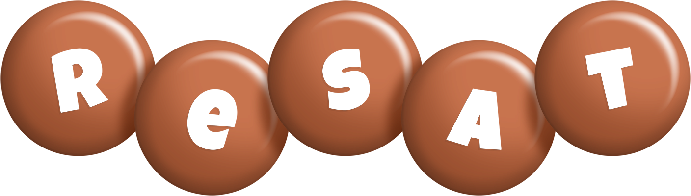Resat candy-brown logo