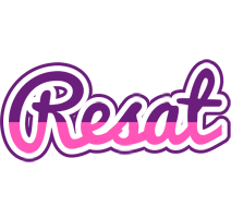 Resat cheerful logo