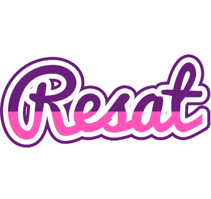 Resat cheerful logo