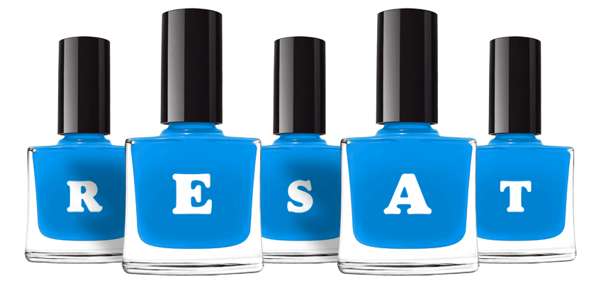 Resat glossy logo