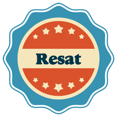 Resat labels logo