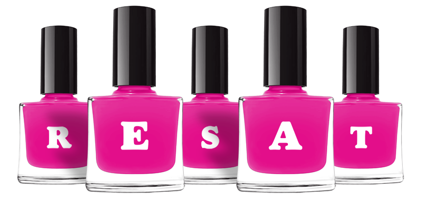 Resat nails logo