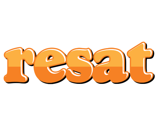 Resat orange logo