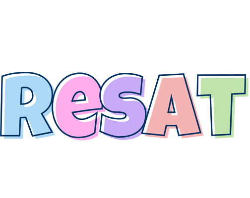 Resat pastel logo