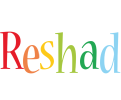 Reshad birthday logo