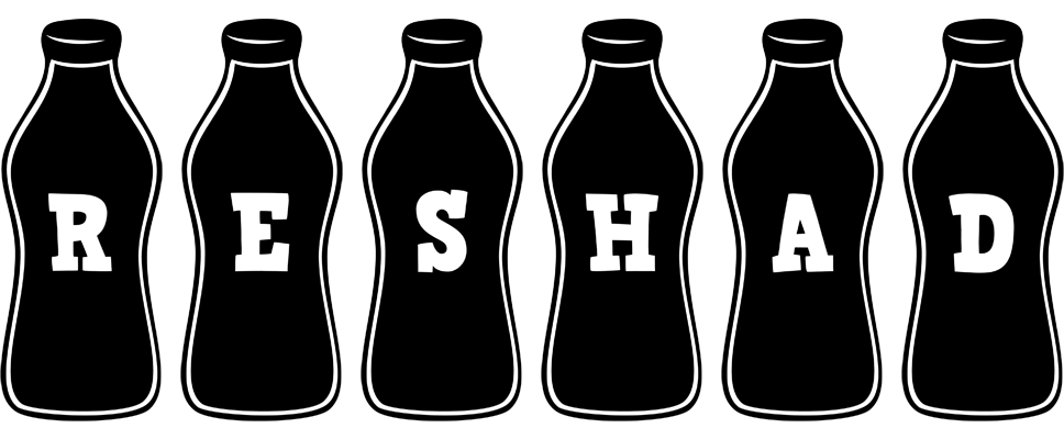 Reshad bottle logo