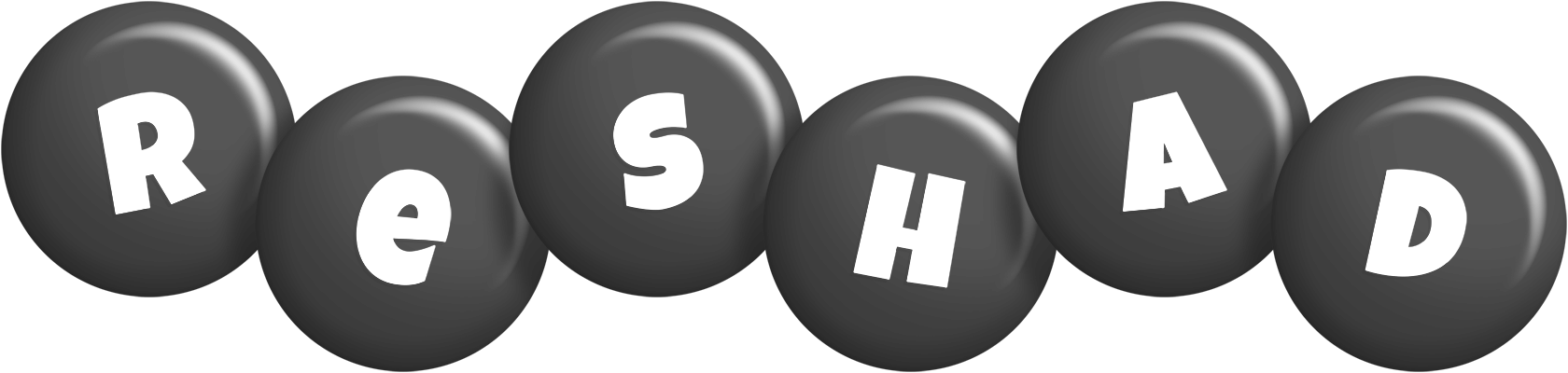 Reshad candy-black logo