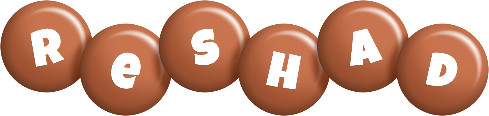 Reshad candy-brown logo