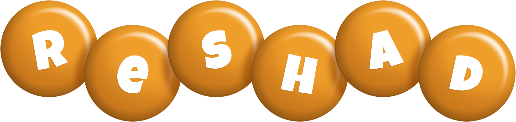 Reshad candy-orange logo