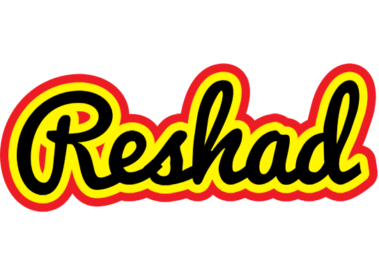 Reshad flaming logo