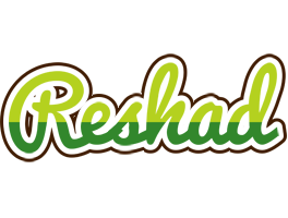 Reshad golfing logo