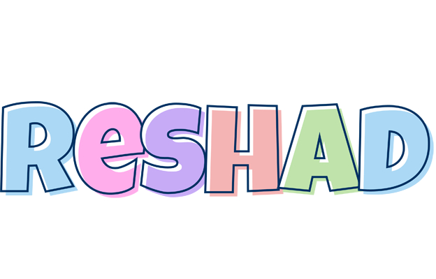Reshad pastel logo