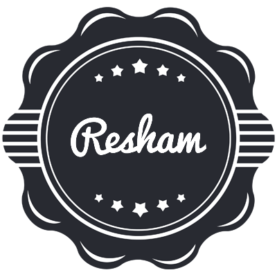 Resham badge logo