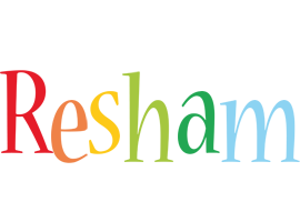 Resham birthday logo