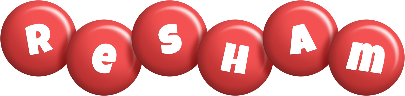 Resham candy-red logo