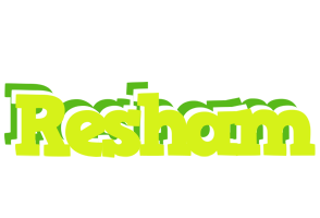 Resham citrus logo