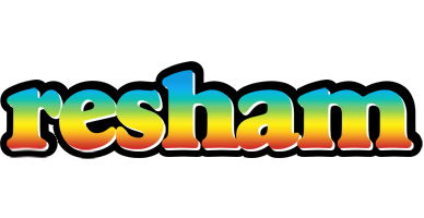 Resham color logo