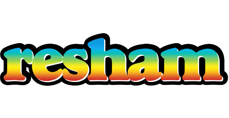 Resham color logo