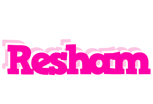 Resham dancing logo