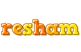 Resham desert logo