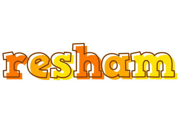 Resham desert logo