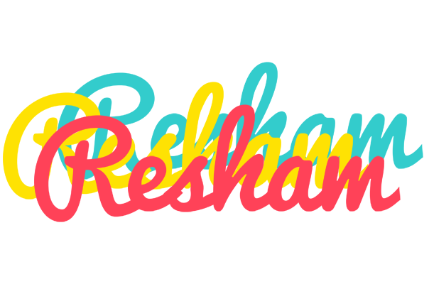Resham disco logo
