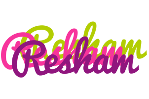 Resham flowers logo