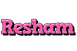 Resham girlish logo