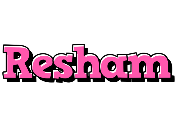 Resham girlish logo