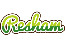 Resham golfing logo