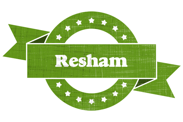 Resham natural logo