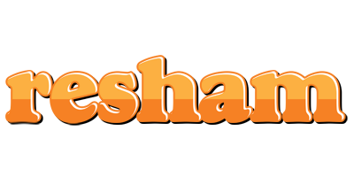 Resham orange logo