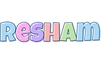 Resham pastel logo