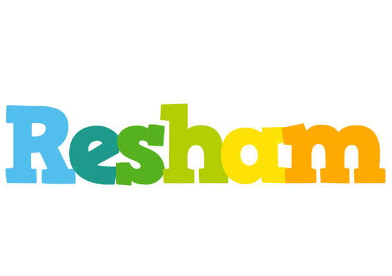 Resham rainbows logo
