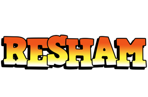 Resham sunset logo