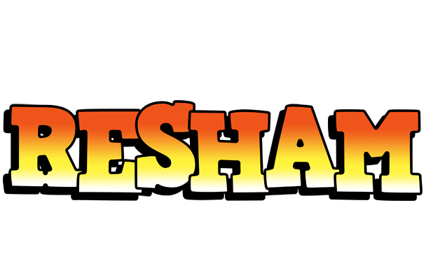 Resham sunset logo