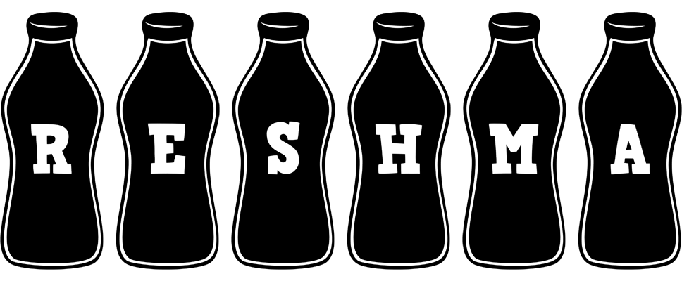 Reshma bottle logo