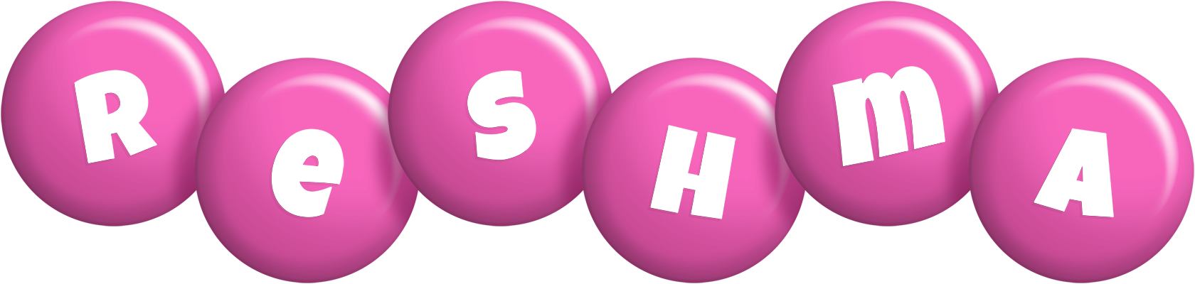 Reshma candy-pink logo