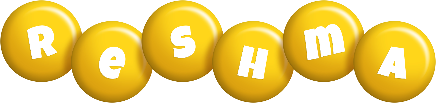 Reshma candy-yellow logo