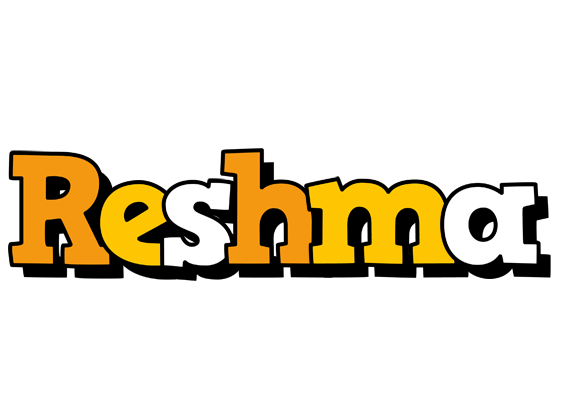Reshma cartoon logo