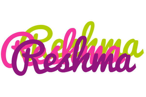 Reshma flowers logo