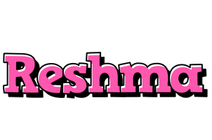 Reshma girlish logo