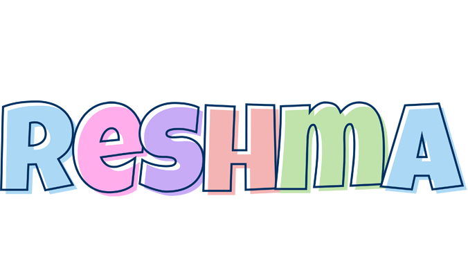 Reshma pastel logo