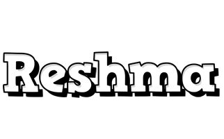 Reshma snowing logo