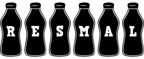 Resmal bottle logo