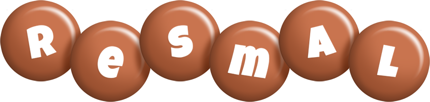 Resmal candy-brown logo