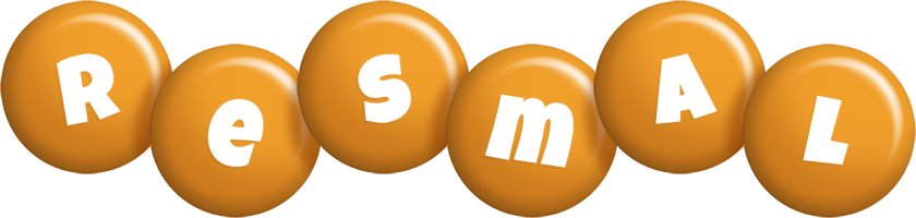 Resmal candy-orange logo