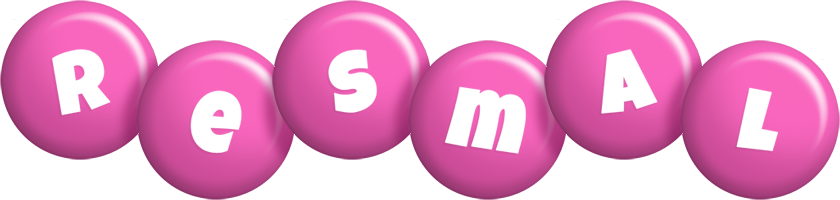 Resmal candy-pink logo