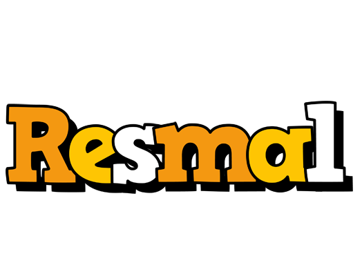 Resmal cartoon logo