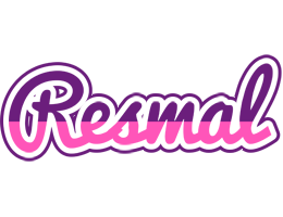 Resmal cheerful logo